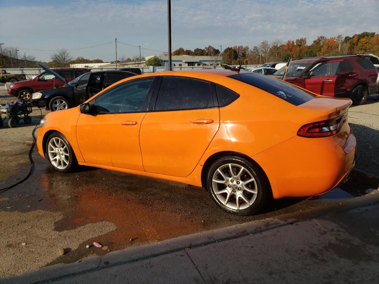 Lot #2931103314 2013 DODGE DART SXT