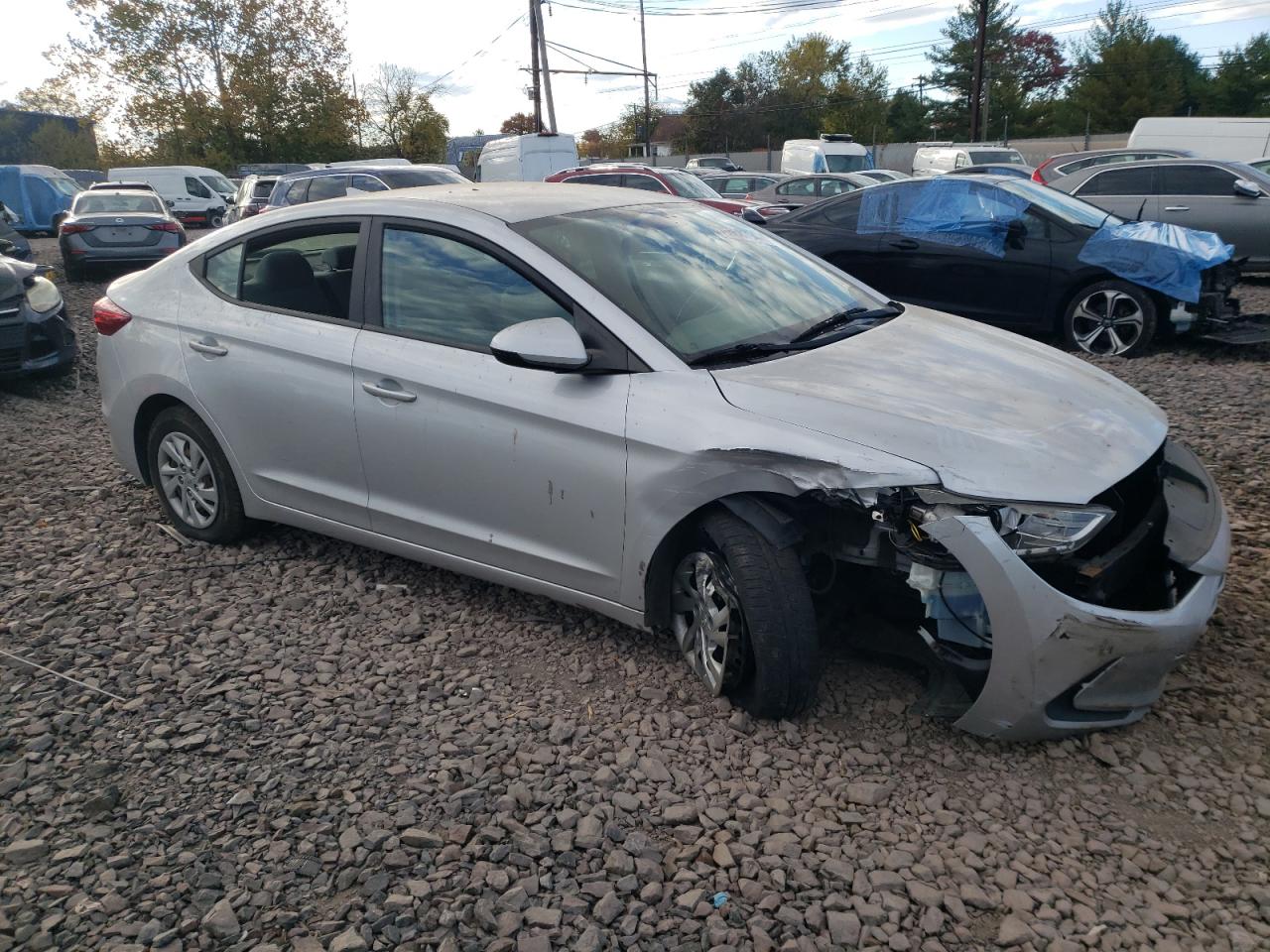 Lot #3033357827 2017 HYUNDAI ELANTRA SE