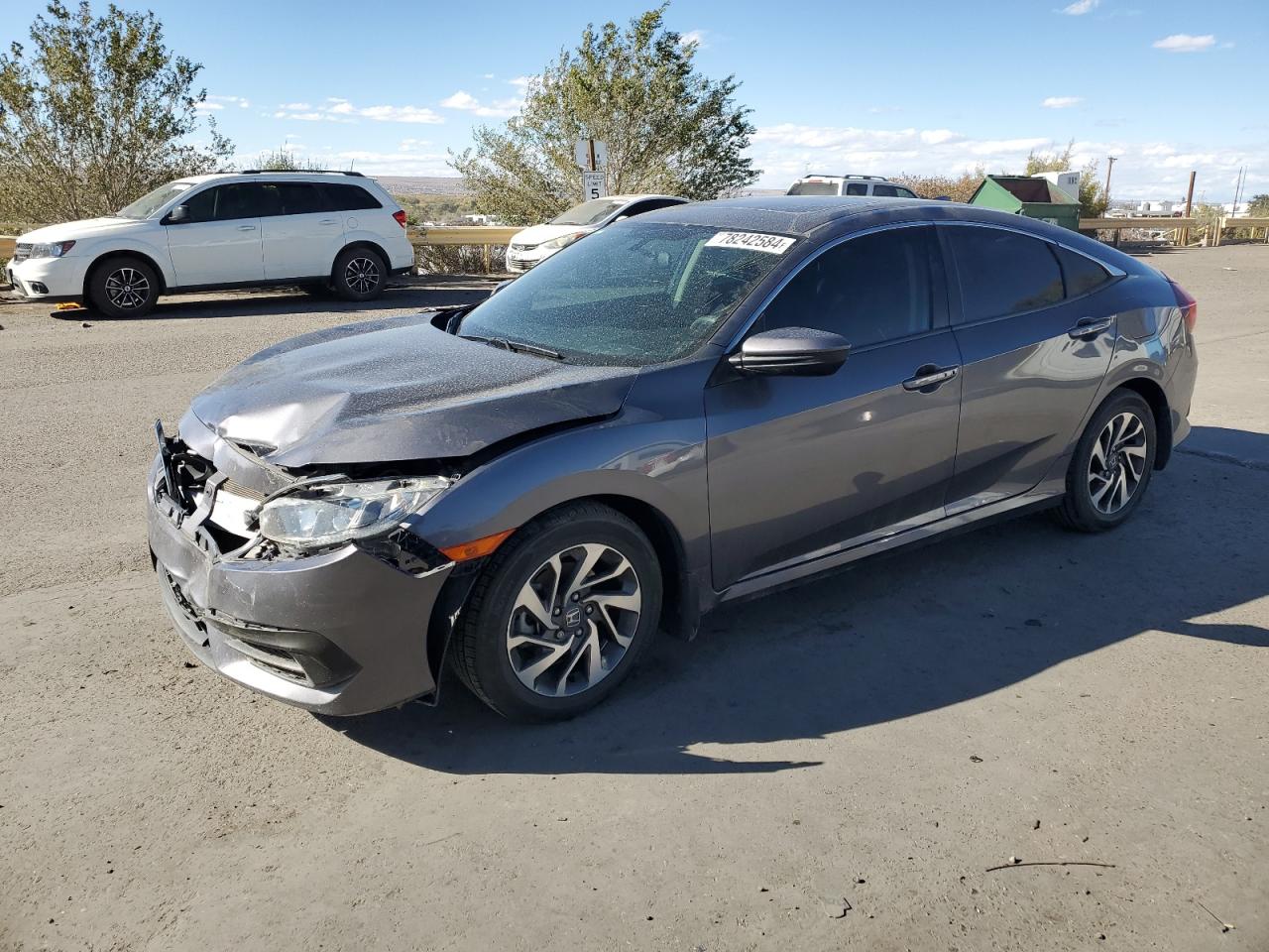 Lot #2974761221 2018 HONDA CIVIC EX