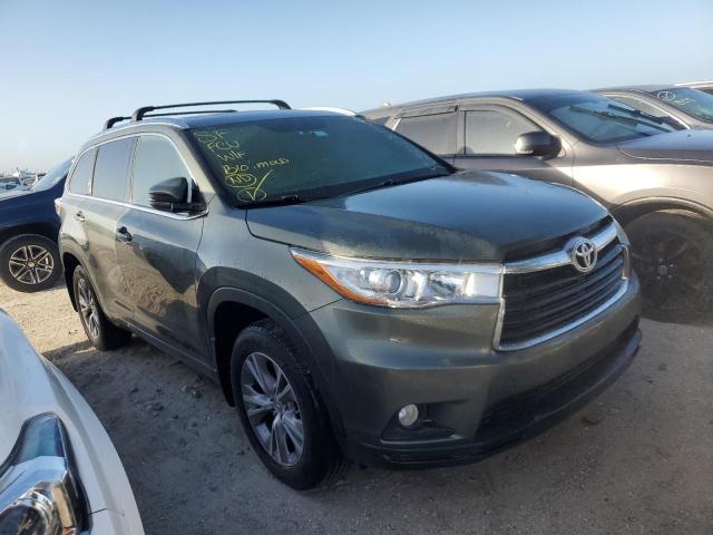 VIN 5TDJKRFH0FS157565 2015 Toyota Highlander, Xle no.4