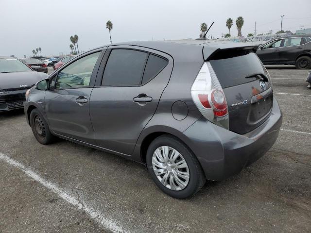 TOYOTA PRIUS C 2014 gray hatchbac hybrid engine JTDKDTB34E1075095 photo #3