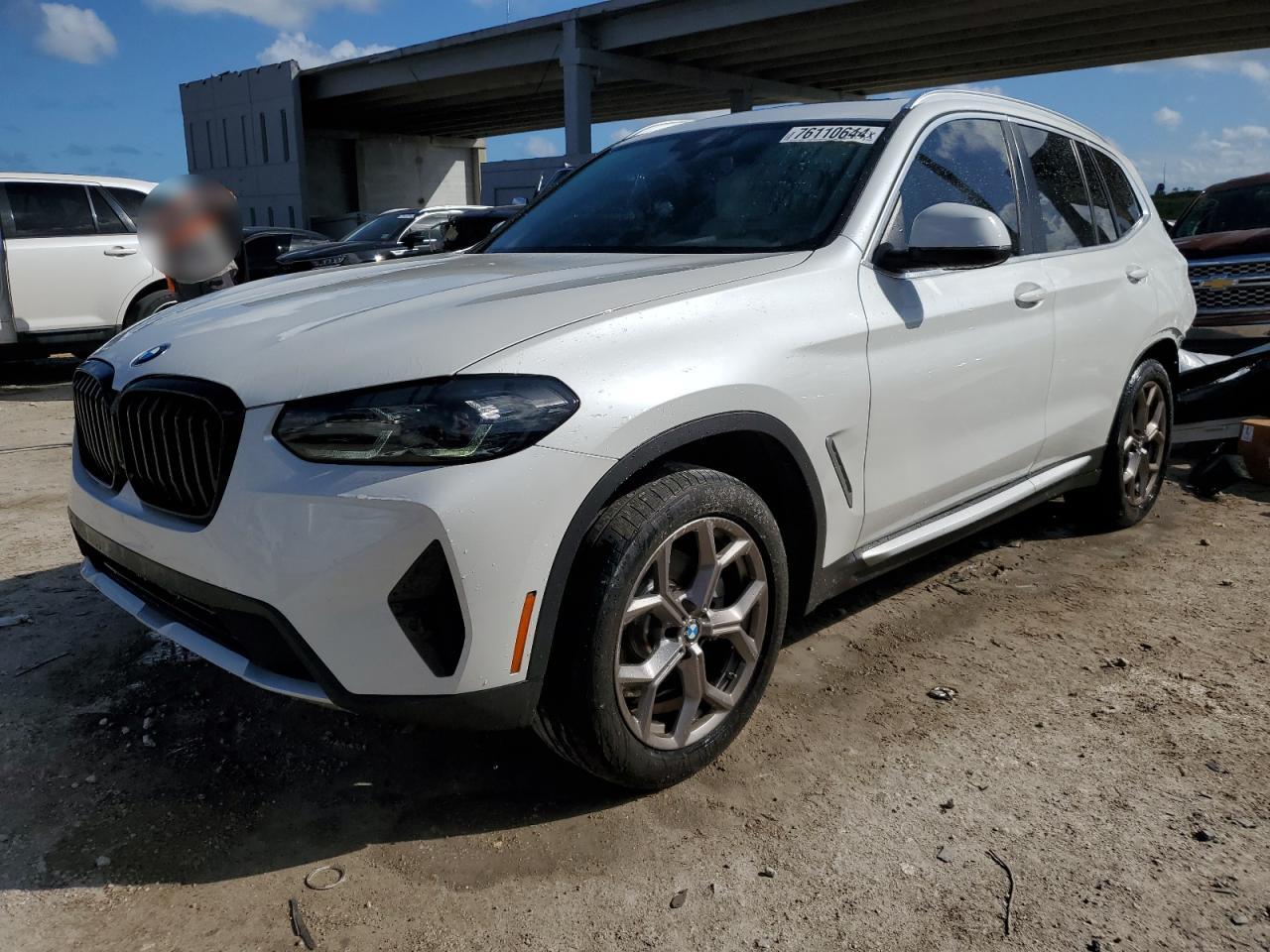 Lot #2955487645 2022 BMW X3 SDRIVE3