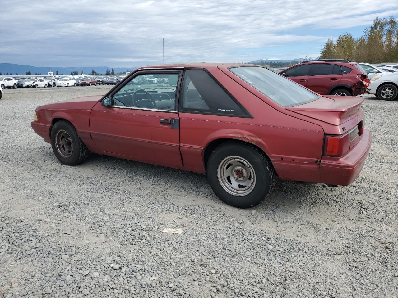 Lot #2874579153 1992 FORD MUSTANG LX