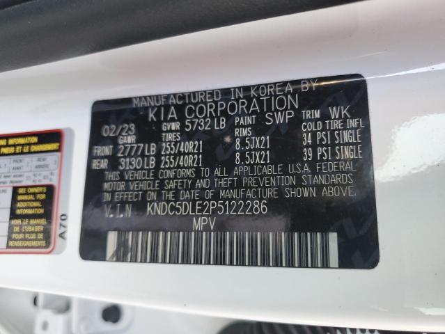 2023 KIA EV6 GT KNDC5DLE2P5122286