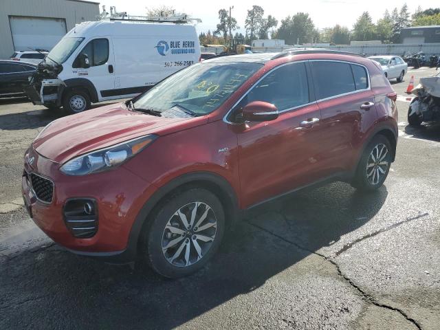 VIN KNDPNCAC1J7360736 2018 KIA SPORTAGE no.1