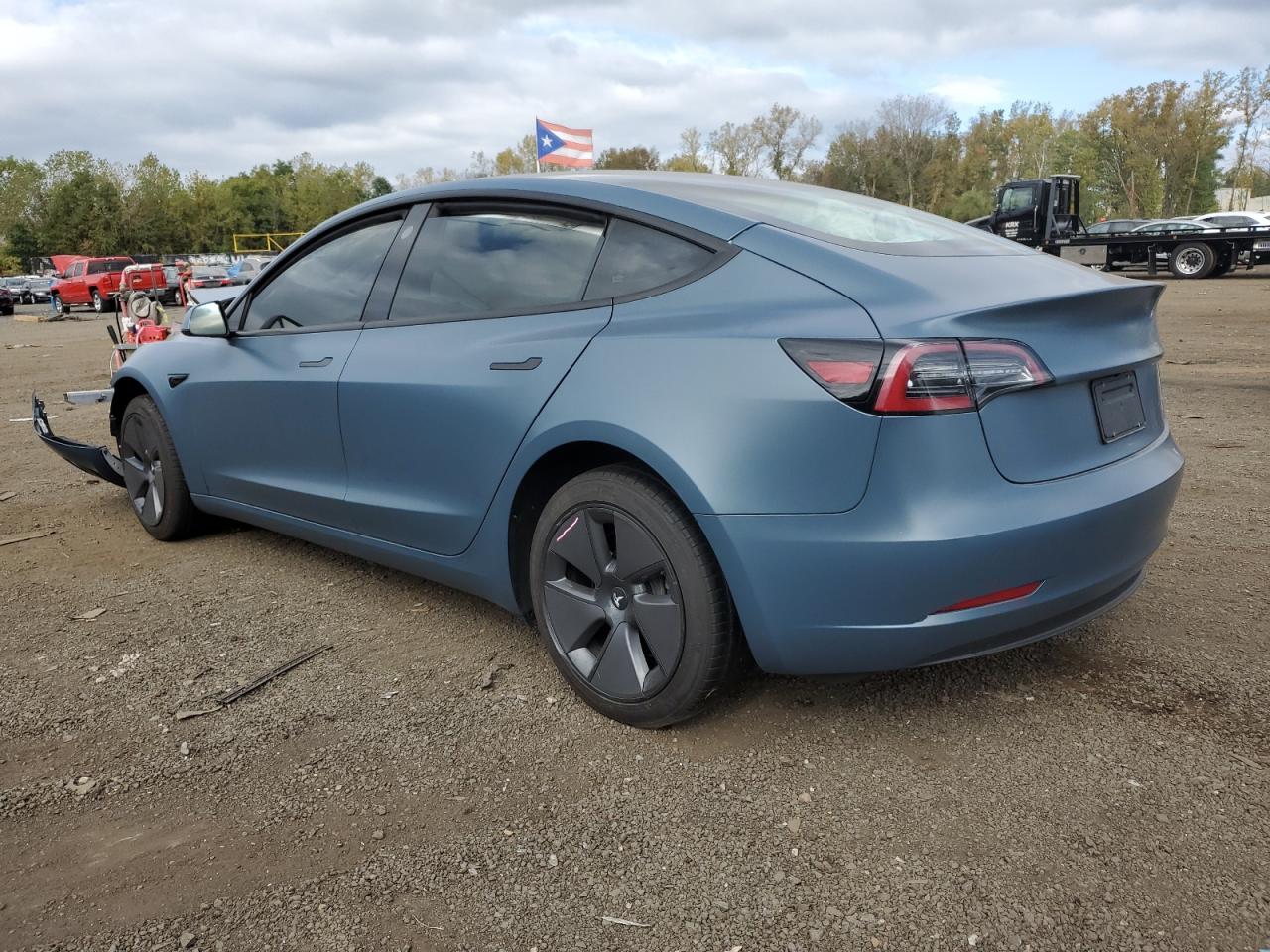 Lot #2921101502 2023 TESLA MODEL 3