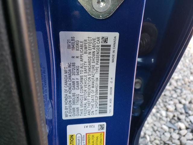 2022 HONDA CIVIC SPOR - 2HGFE2F56NH531184