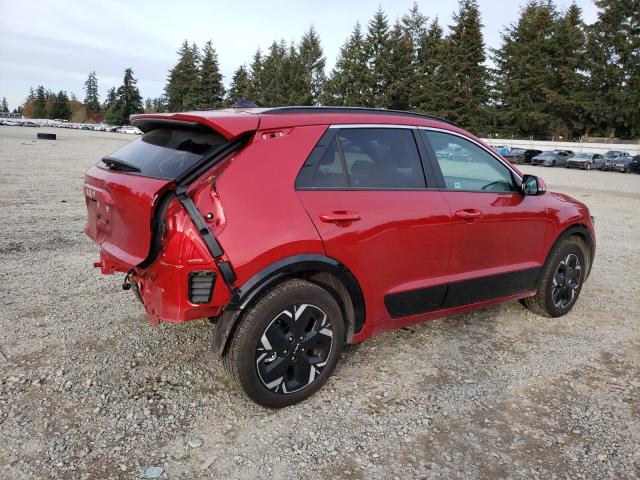 KIA NIRO WIND 2024 red  electric KNDCR3L10R5092655 photo #4