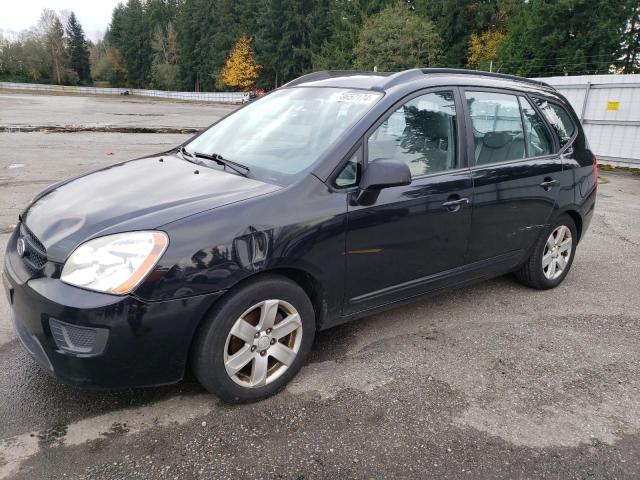 KIA RONDO BASE 2007 black  gas KNAFG525577029097 photo #1