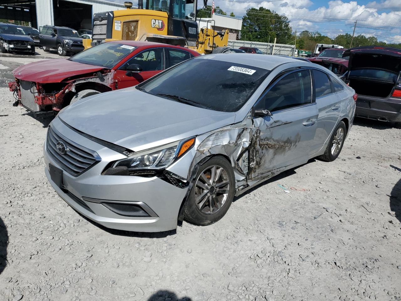 Lot #2970211270 2017 HYUNDAI SONATA SE