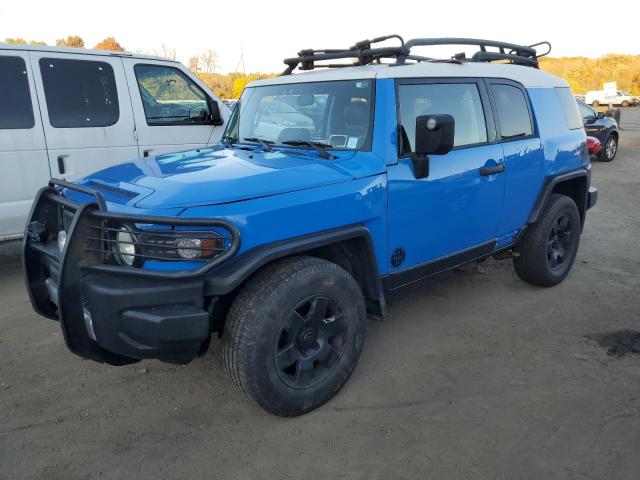 TOYOTA FJ CRUISER 2007 blue  gas JTEBU11F770008527 photo #1