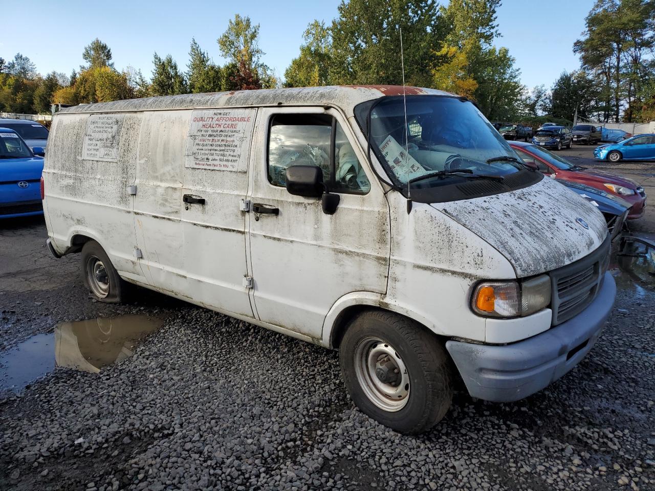 Lot #2960056145 1997 DODGE RAM VAN B2