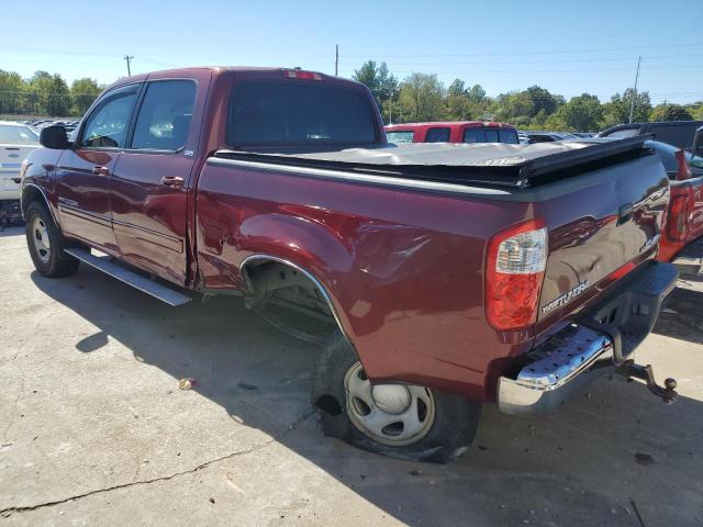 TOYOTA TUNDRA DOU 2006 burgundy  gas 5TBDT44176S537031 photo #3