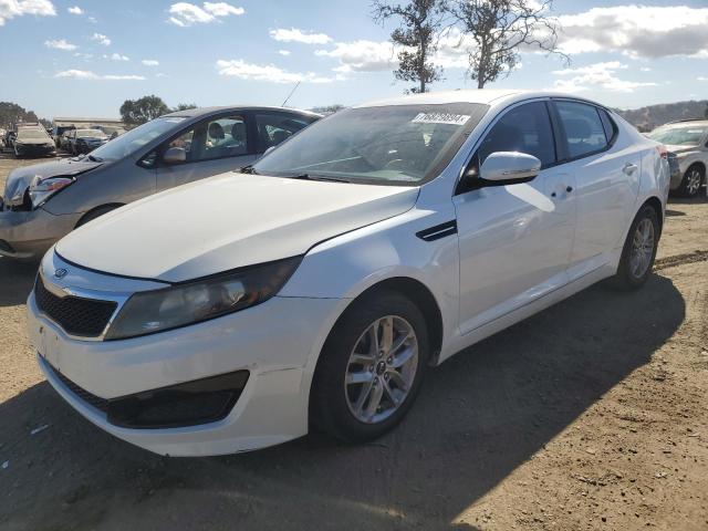 KIA OPTIMA LX 2011 white  gas KNAGM4A79B5124082 photo #1