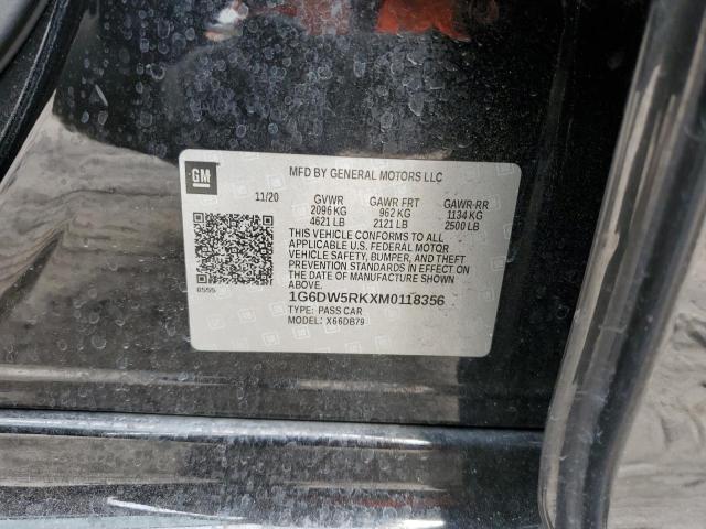 2021 CADILLAC CT5 LUXURY - 1G6DW5RKXM0118356
