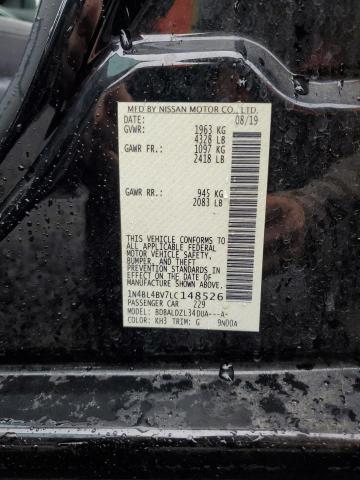 2020 NISSAN ALTIMA S - 1N4BL4BV7LC148526