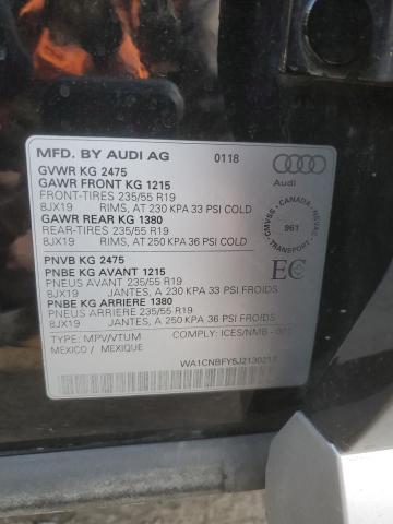 2018 AUDI Q5 PRESTIG - WA1CNBFY5J2130217
