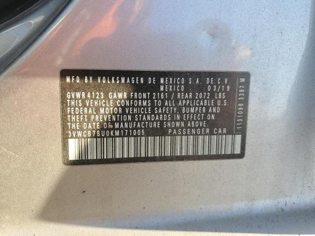 2019 VOLKSWAGEN JETTA S - 3VWCB7BU0KM171005