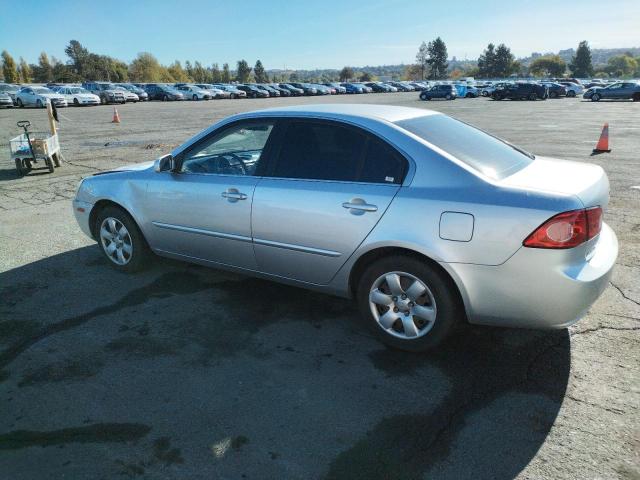 KIA OPTIMA LX 2007 silver  gas KNAGE123X75114434 photo #3