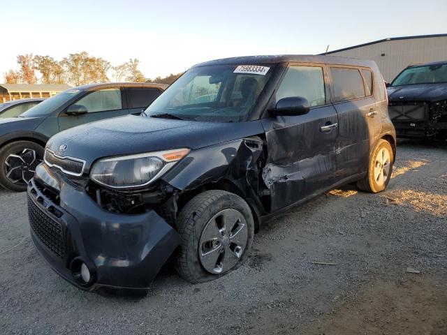 KIA SOUL + 2016 black  gas KNDJP3A59G7316624 photo #1