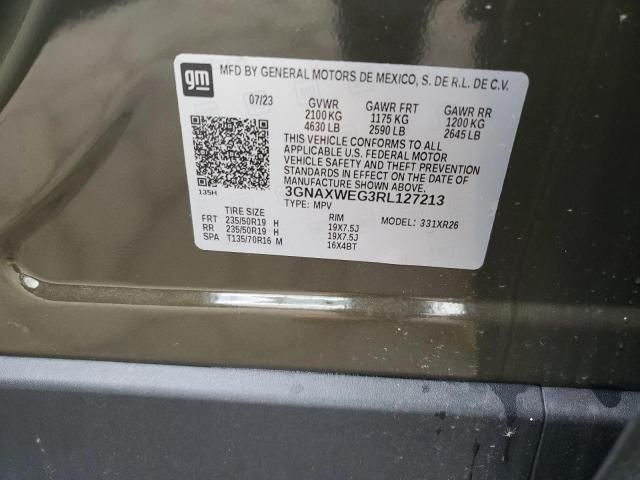 VIN 3GNAXWEG3RL127213 2024 Chevrolet Equinox, RS no.12