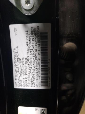 VIN 1HGCV1F35NA110146 2022 HONDA ACCORD no.12