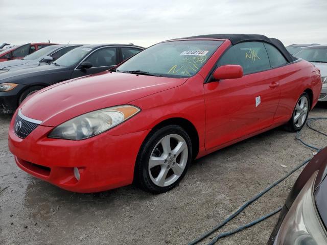 TOYOTA CAMRY SOLA 2006 red  gas 4T1FA38P86U075519 photo #1