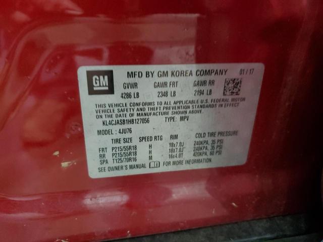 VIN KL4CJASB1HB127056 2017 Buick Encore, Preferred no.14