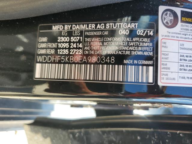 VIN WDDHF5KB0EA980348 2014 Mercedes-Benz E-Class, 350 no.13