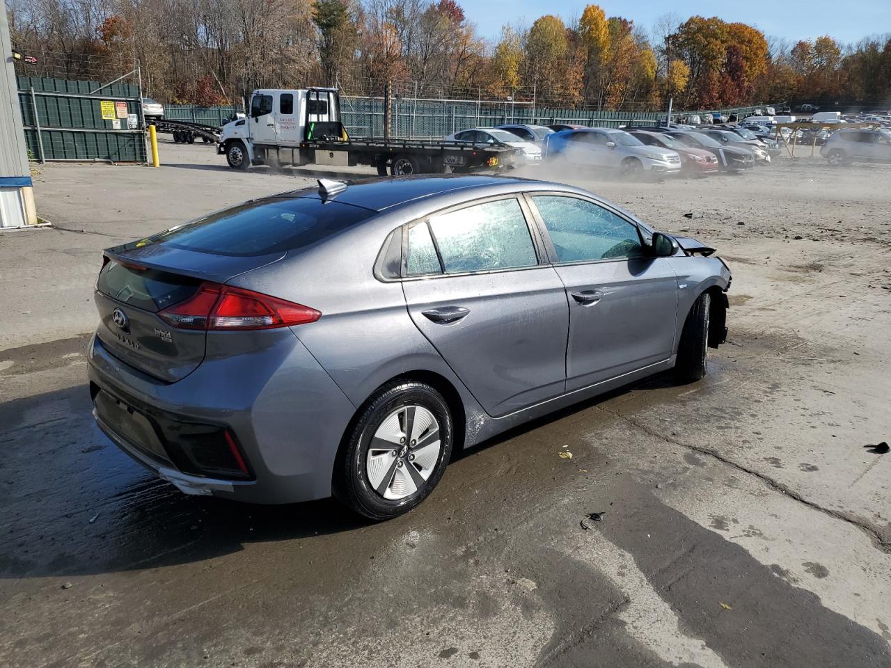 Lot #2979426680 2018 HYUNDAI IONIQ BLUE