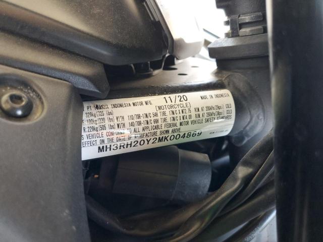 2021 YAMAHA MT-03 MH3RH20Y2MK004869