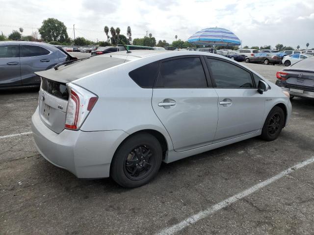 TOYOTA PRIUS 2012 silver hatchbac hybrid engine JTDKN3DU8C5508717 photo #4