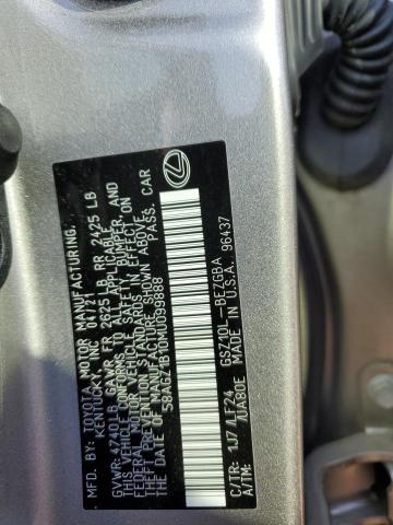 2021 LEXUS ES 350 BAS - 58AGZ1B10MU099888