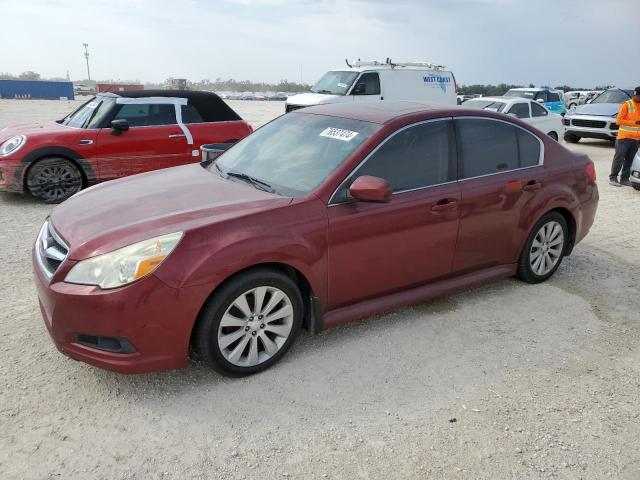 SUBARU LEGACY 2.5 2011 red  gas 4S3BMBL64B3236757 photo #1