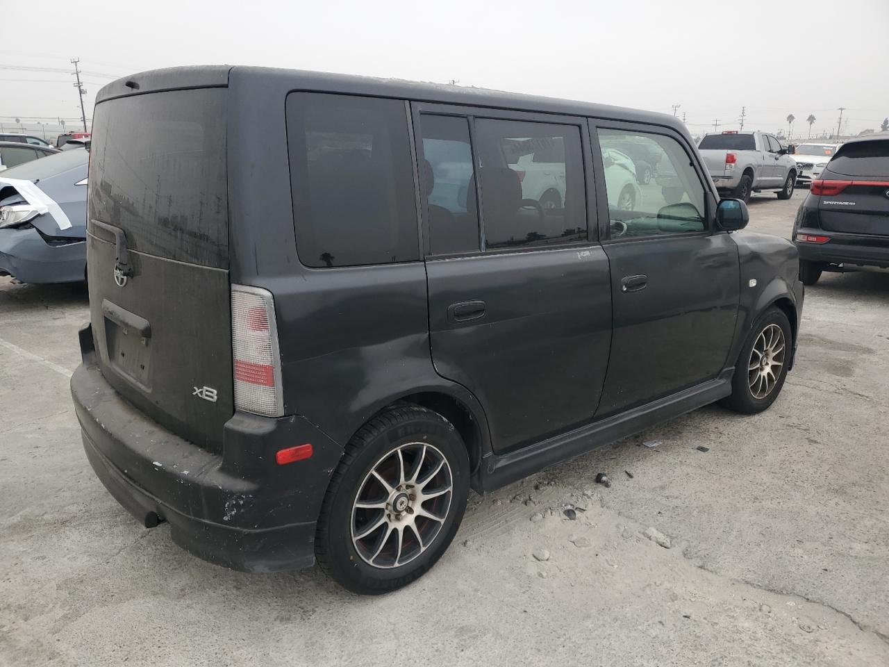 TOYOTA SCION XB 2005 black  gas JTLKT324454001514 photo #4