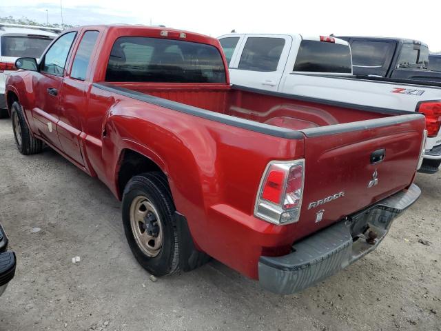 MITSUBISHI RAIDER LS 2007 red  gas 1Z7HC22K87S213253 photo #3