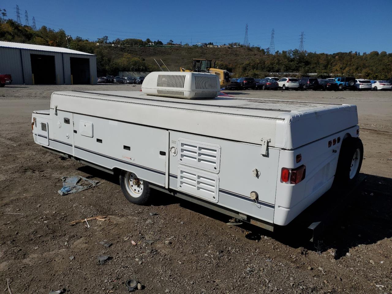 Lot #3026066992 2002 COLE TRAILER