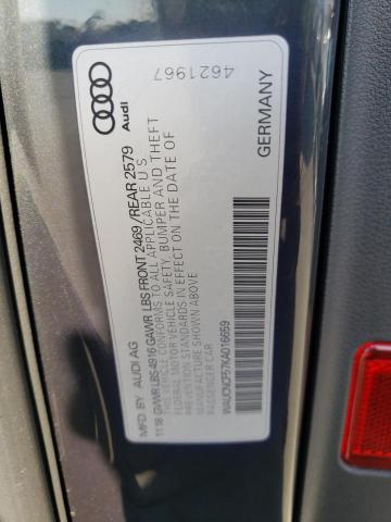 VIN WAUCNCF57KA016659 2019 Audi A5, Prestige no.13