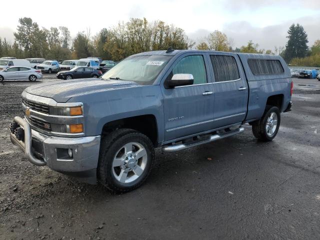 CHEVROLET SILVERADO 2016 blue  diesel 1GC1KWE80GF219807 photo #1