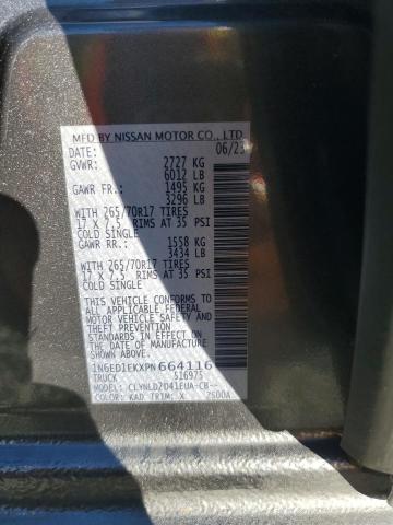 2023 NISSAN FRONTIER S - 1N6ED1EKXPN664116