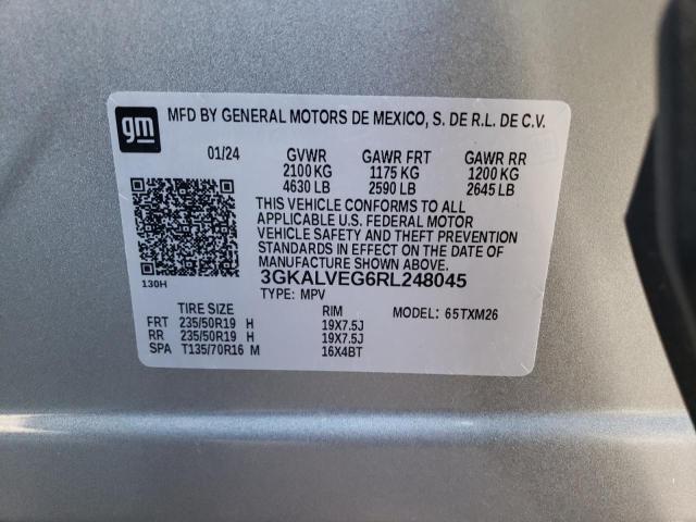 VIN 3GKALVEG6RL248045 2024 GMC Terrain, Slt no.14