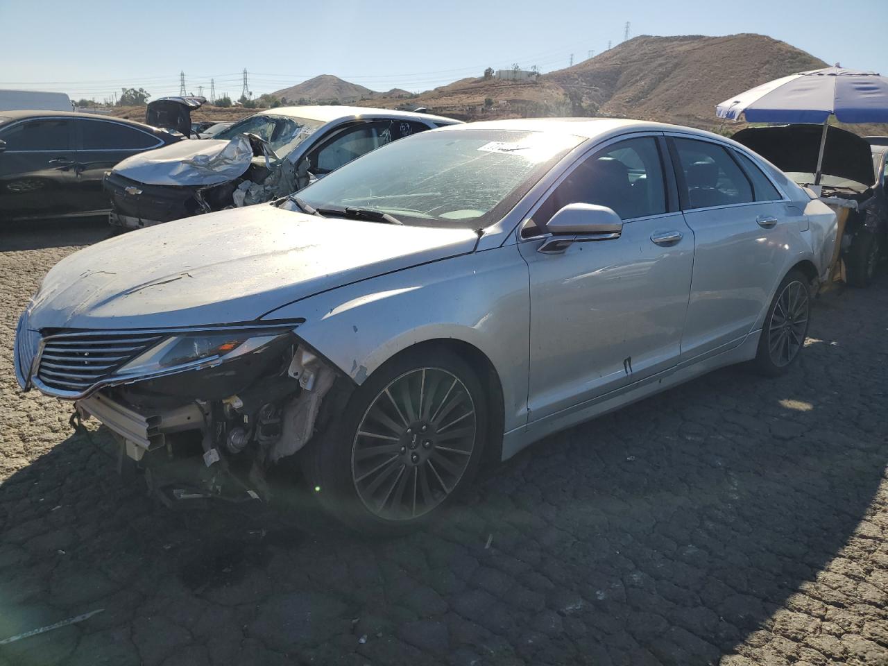 Lot #2938256741 2014 LINCOLN MKZ