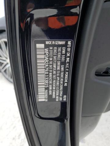 2018 PORSCHE PANAMERA 4 WP0AB2A79JL133815