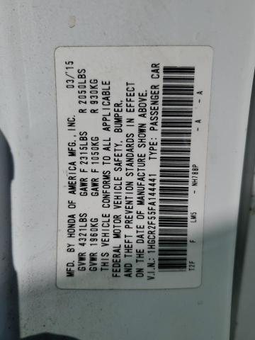 2015 HONDA ACCORD SPO - 1HGCR2F55FA144441