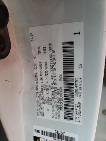 2020 TOYOTA TUNDRA CRE - 5TFDY5F18LX899628