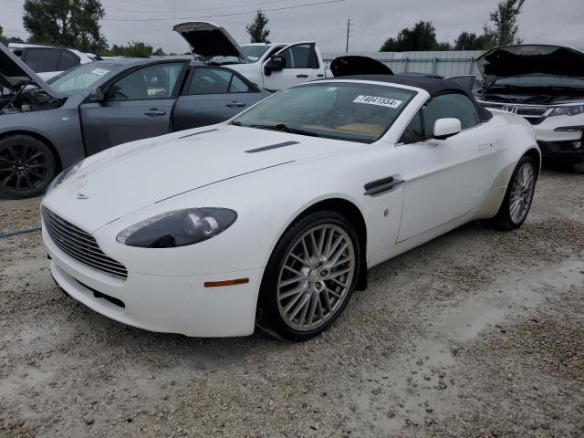 ASTON MARTIN V8 VANTAGE 2009 white  gas SCFBF04C19GD12011 photo #1