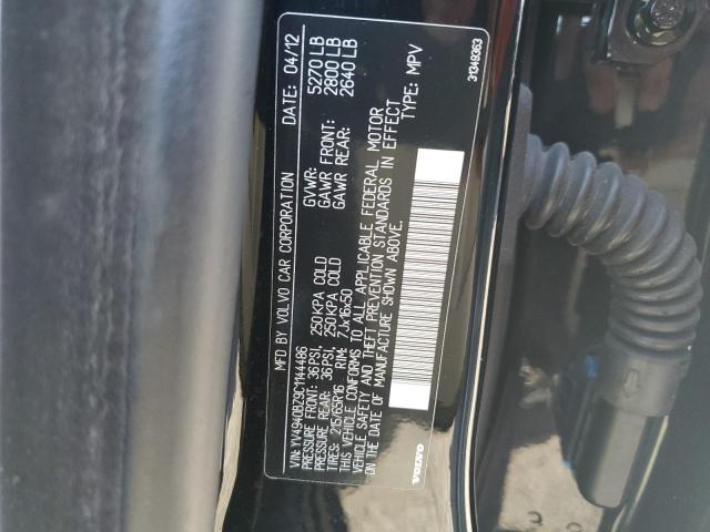 2012 VOLVO XC70 3.2 - YV4940BZ9C1144486