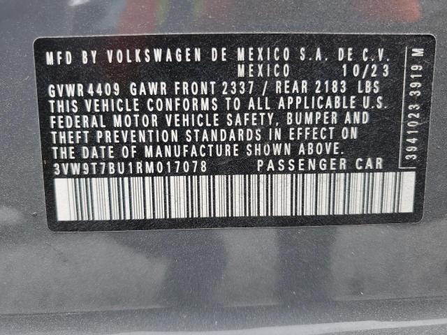 2024 VOLKSWAGEN JETTA 40TH 3VW9T7BU1RM017078