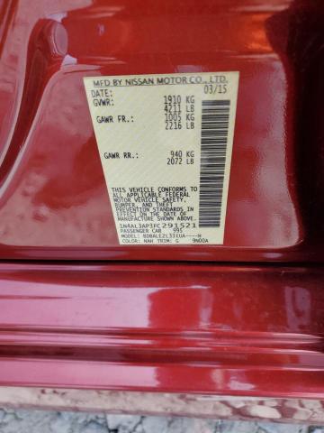 2015 NISSAN ALTIMA 2.5 - 1N4AL3AP3FC291521
