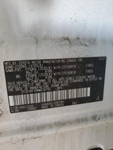 VIN 2T3S1RFV8MW236765 2021 Toyota RAV4, Trd Off Road no.13